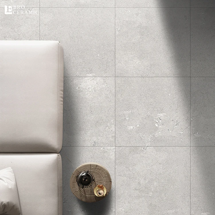 StoneMix Light grey anti slip tile kitchen bathroom porcelain floor tiles price ceramic 66SM01