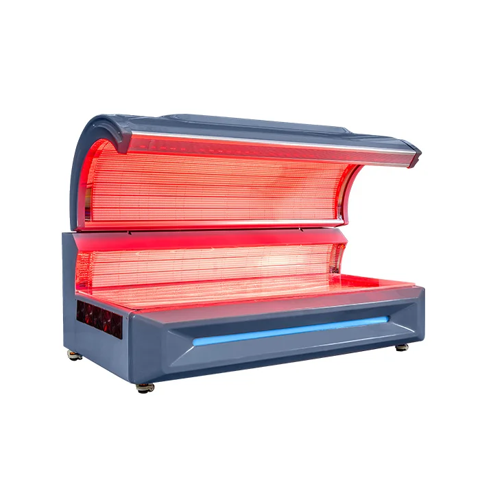Merican Full Body Professional LED Red Light Near Infrared Therapy Bed for Pain Relief and Wound Healing