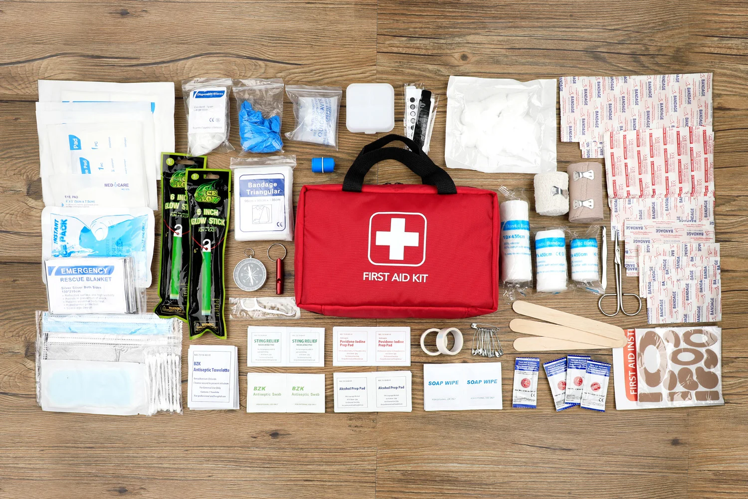 Fast delivery medical for emergency fist aid kit survival