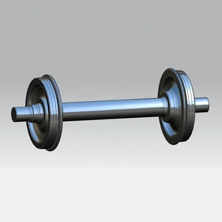 Standard used railway wagon wheel set for hot sale 760mm