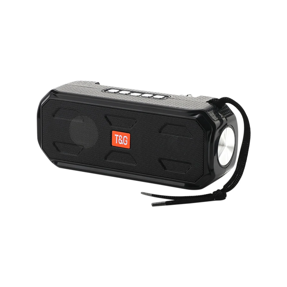 TG280 Portable Solar Charging Compatible Speaker Outdoor Solar Charging Subwoofer TWS Radio Receiver with Flashlight Speaker