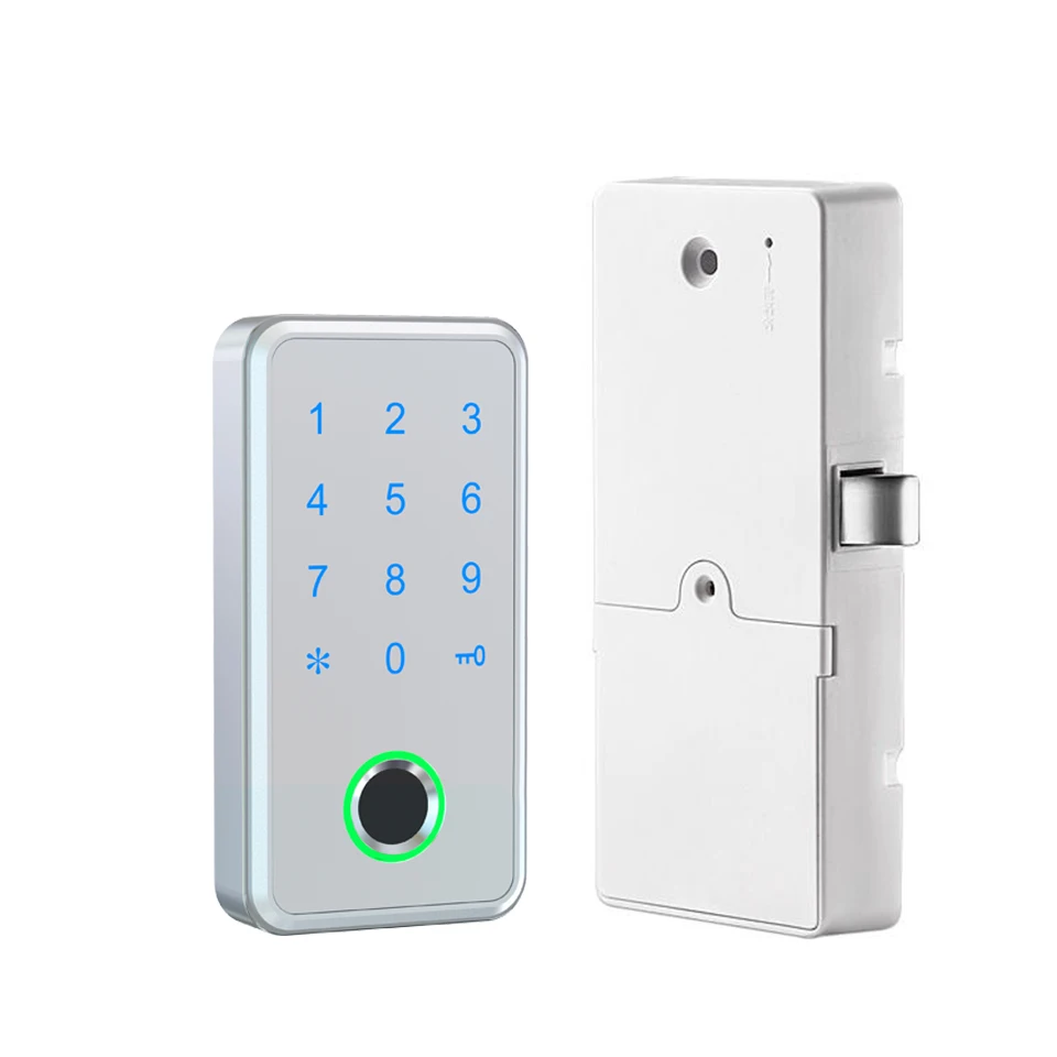 Electronic Smart Fingerprint Doorlock Digital Keypad Password Smart Cabinet Lock Drawer Locker