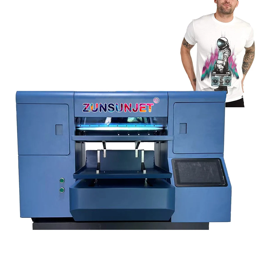 DTG printer digital textile printer t-shirt sweater polo silk wool cotton printing machine A3 DTG Printer