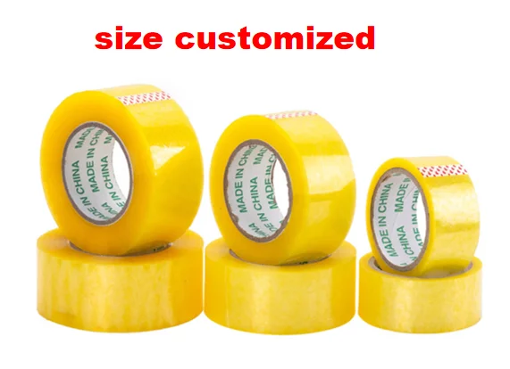 Adhesive printing machine 25mm 500 rubberbase glue 300 packing china opp tape customize