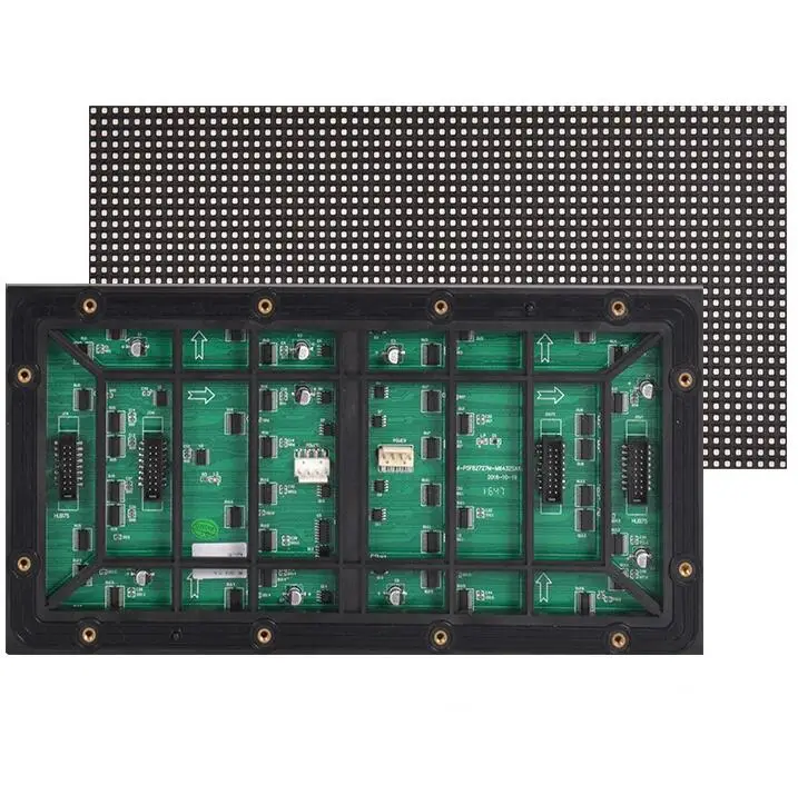 Ready Stock Fast Delivery RGB Full Color matrix Led Display Screen Panel 320x160mm 64x32 Pixels Smd 2727 P5 Outdoor Module