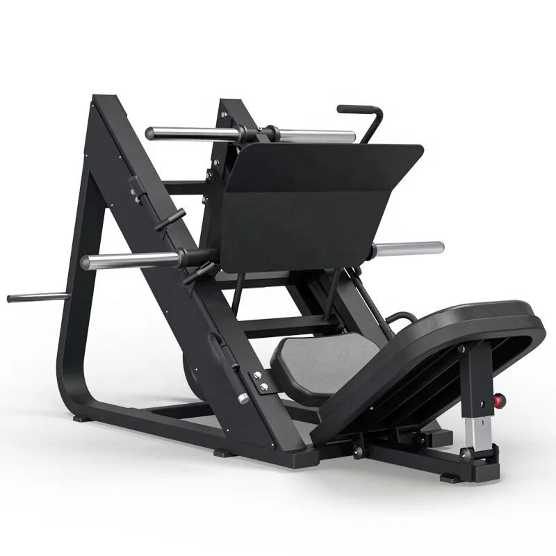 Maquina de prensa piernas inclinada peso entrenamiento fuerza comercial equipo gimnasio lineal cargado con placa