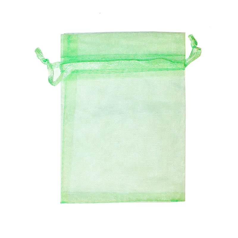 Hot selling Packaging Organza Material drawstring bags