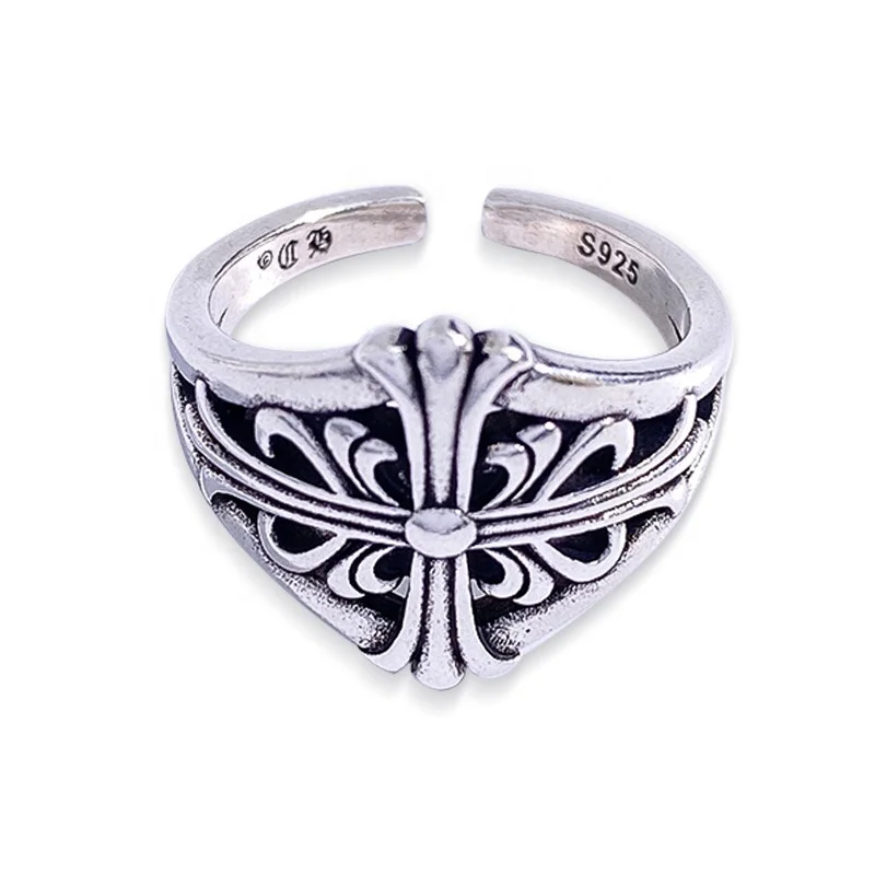 New Vintage Oriole Tail Open jump Ring Fashion Trend for Men and Women Couples fashion jewelry rings adjustable