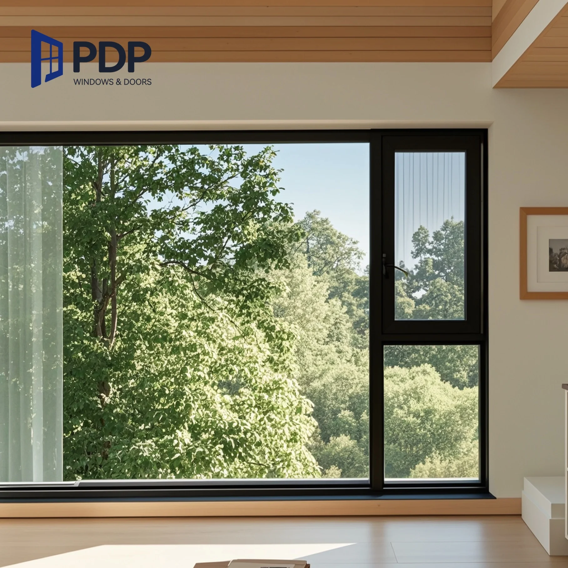 Customized Modern Energy-Efficient Aluminium Soundproof Swing Open With  Blinds Casement Windows For Home