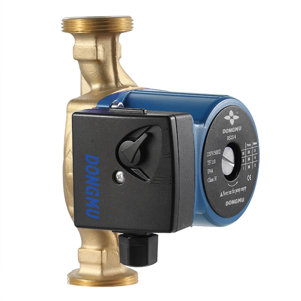 DONGMU RS25-4 Smart silent three-speed hot and cold Water pressure booster cycle 220v shower mini pump