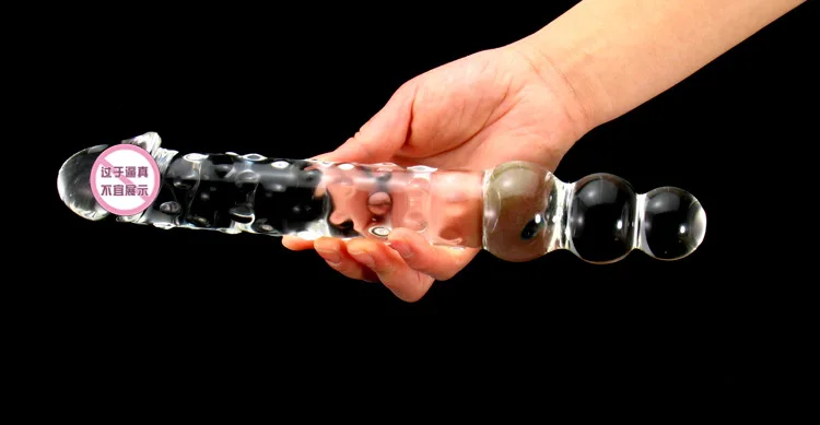 Long Big Glass Dildo for Women Large Glass Massager Toys Sex Glass Vagina Dildo