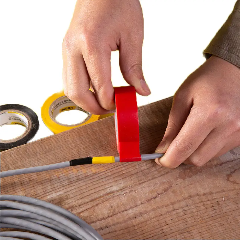 Adhesive tape manufacturing Pvc electrical insulation tape pvc insulation tape roll