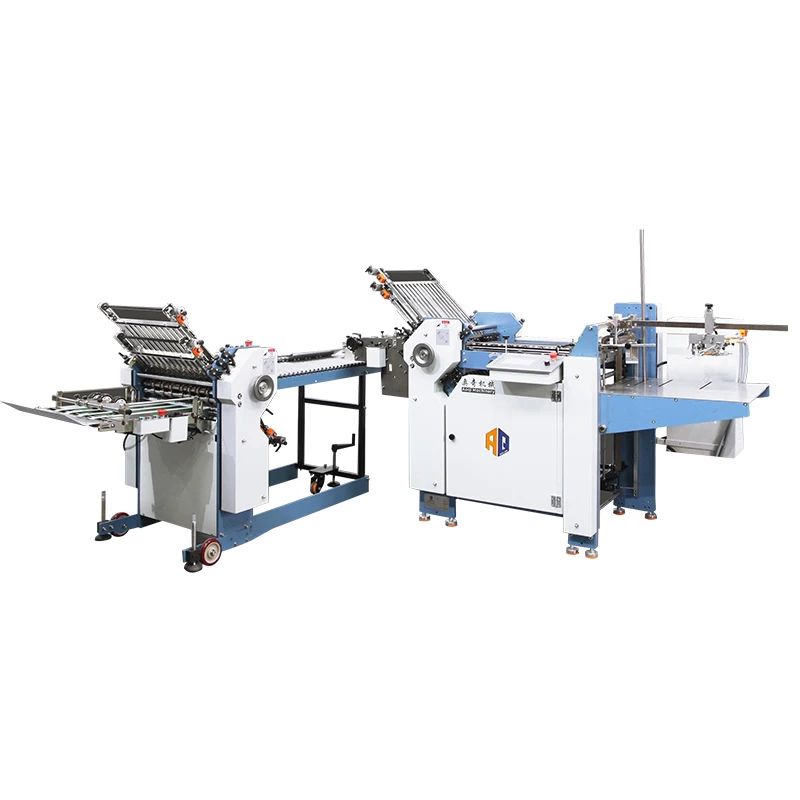High quality Easy to Operate Automatic Manual Instruction Paper Folding Machinery