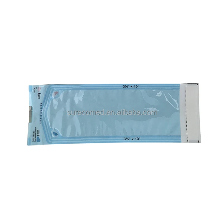 90*260mm Self-sealing sterilization pouches autoclave for dental/beauty/tattoo 200pcs/box