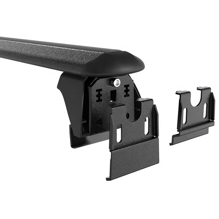 Low Noise Heavy Duty Car Roof Rack Rails Aluminum 1250mm Length Roof Racks For All Vehicle