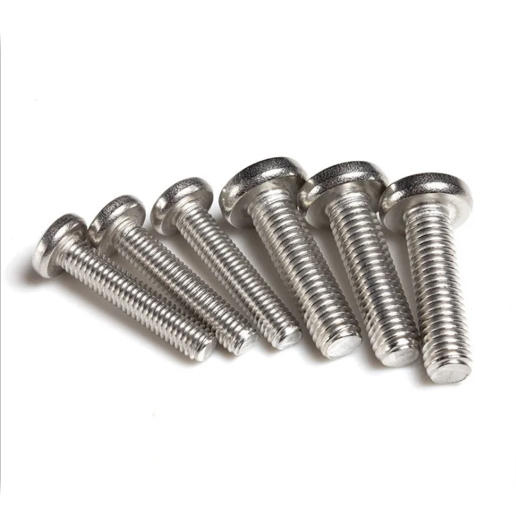 
Stainless Steel Phillips Pan Head Machine Fastener Screw 