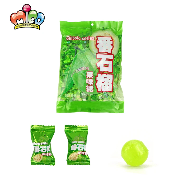 Classic series fruit flavor sweet hard guava candy