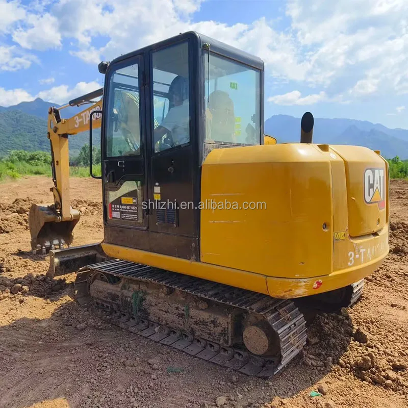 6 Tons CE  Mini Excavator Used Cat 305.5 used hydraulic crawler excavator Cat 330D 306d 306e 308c 305.5 Digger