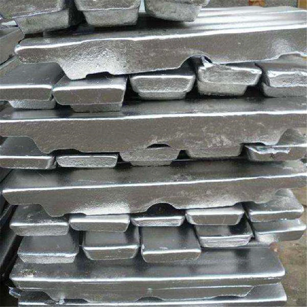 The factory sells the best quality aluminum alloy zinc ingots, aluminum ingots, 99.9% aluminum alloy ingots