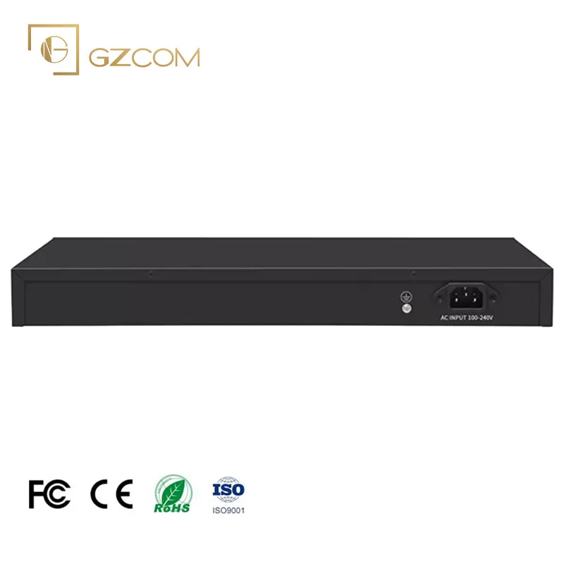 Manufacturer Wholesale L3 Managed 24 Gigabit Ethernet PoE Switch With 10g Fiber Port