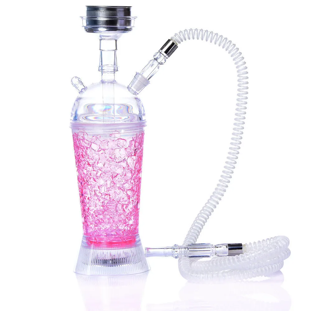 Shisha Hookah Convenient Use Two Hose Glass Mirror Gift Accessories Customizable Customized BOX Technics Logo Packing Sharp Pcs
