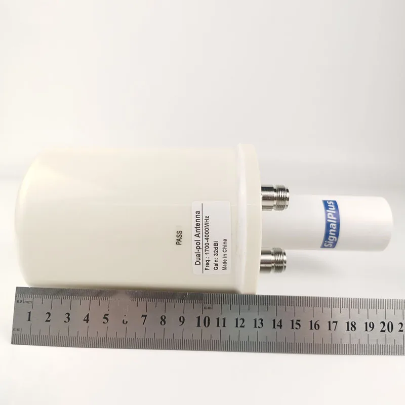 QIFAN Dual polarity 4g 5g mesh feed antenna WiFi,GSM,3g,4g,5g parabolic dish reflector Russian Antna