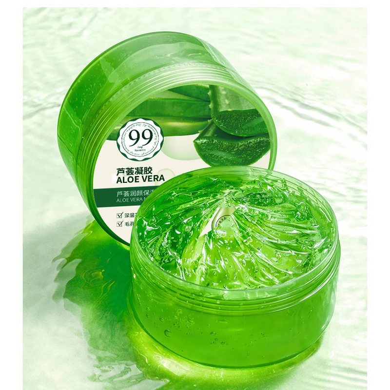 Bestselling Natural Organic 99% pure Aloe Vera Gel for facial care