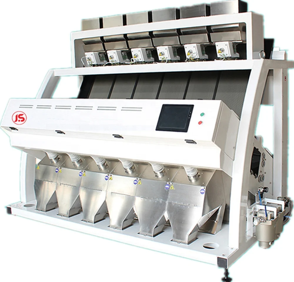 2022 new year 384 channels grains color sorter machine with best quality and best service