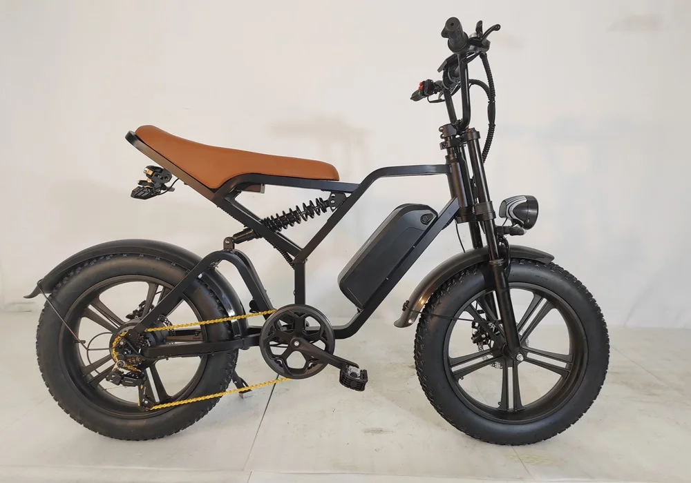 K12 1000W 48V15Ah aluminum alloy frame red bicycle electric bicycle electric bicycle for adult V8