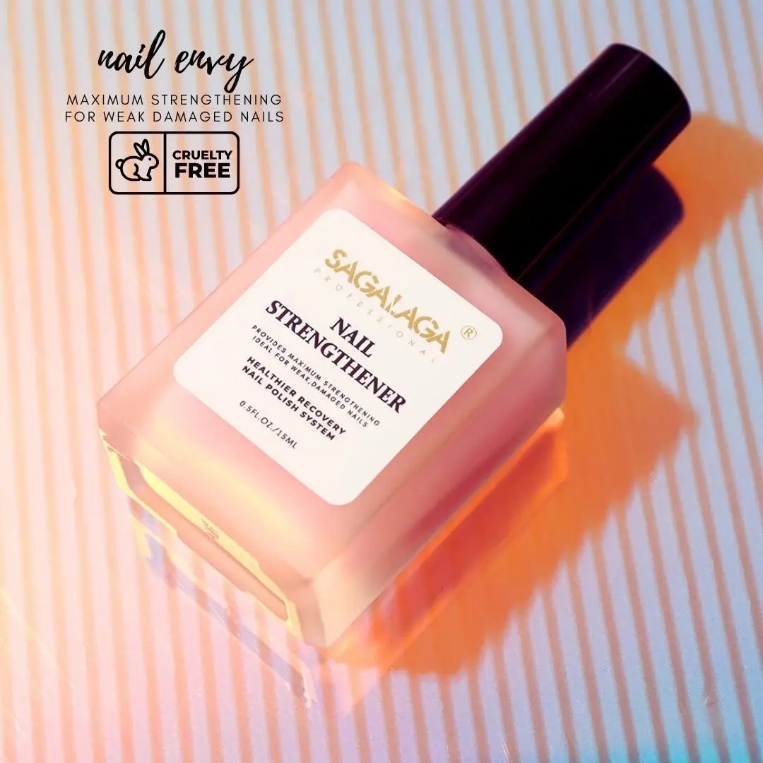 Natural Nail Strengthening Self Leveling Gel Top Coat Hard High Quality Strengthener Nails Hardener Repair Nail Polish