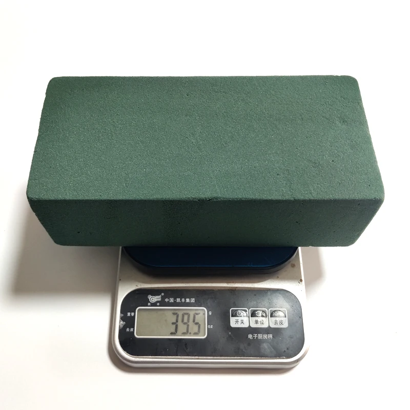 hebei huiya Wet Fresh Floral Foam Blocks Green Florist Foam Bricks for Spring Fresh Flower Arrangement and Crafts Supply