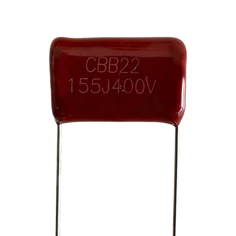 Durable DIP CBB Film Capacitor 100V 160V 250V 400V 630V 105J 115J 125J 135J 155J 824J Metallized Polypropylene Capacitor