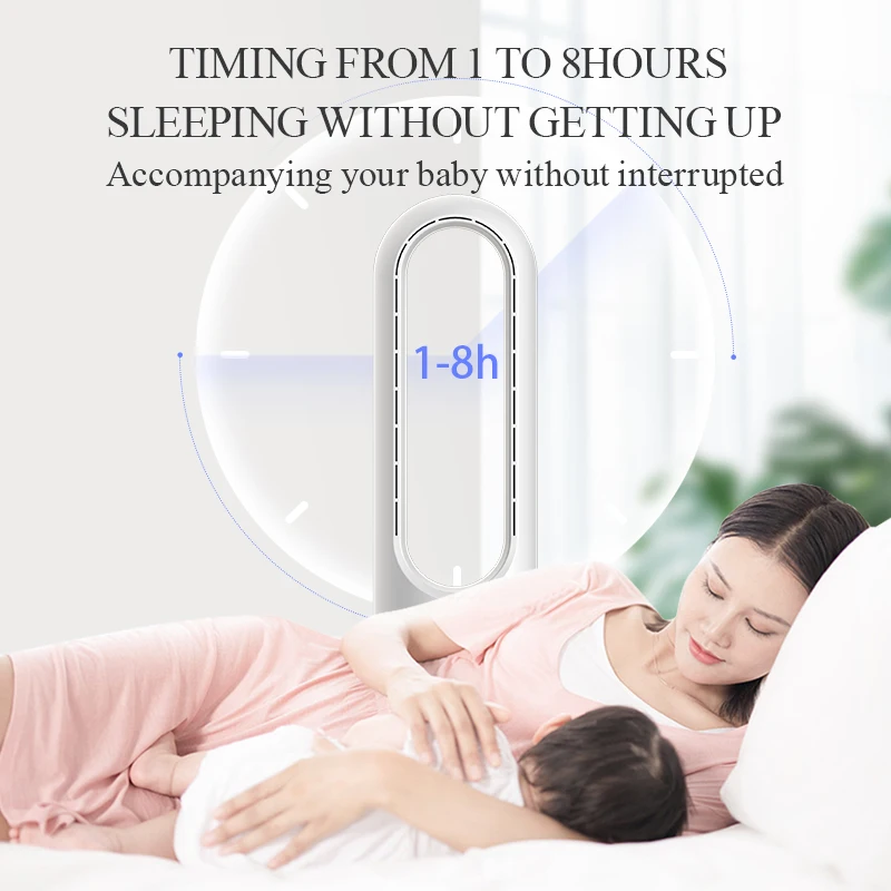 Summer Hot Sales Indoor Portable Cooler Fan Quiet Desk Electric Bladeless Fan