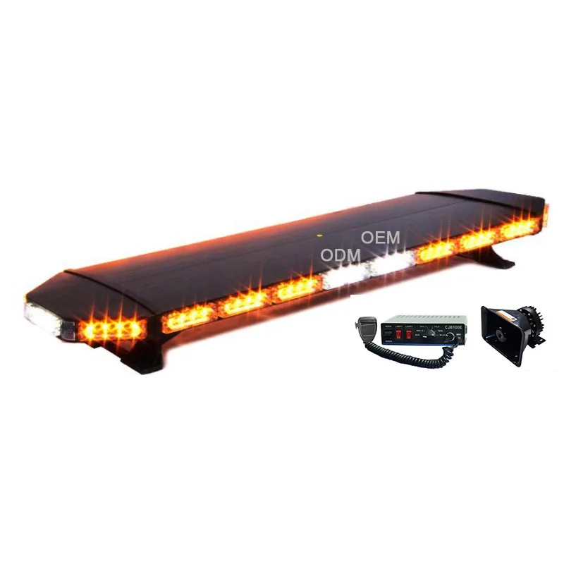 HS6135 3W CE ROHS Emark Lightbar 12V Warning LED Lightbar Barra de luces de advertencia