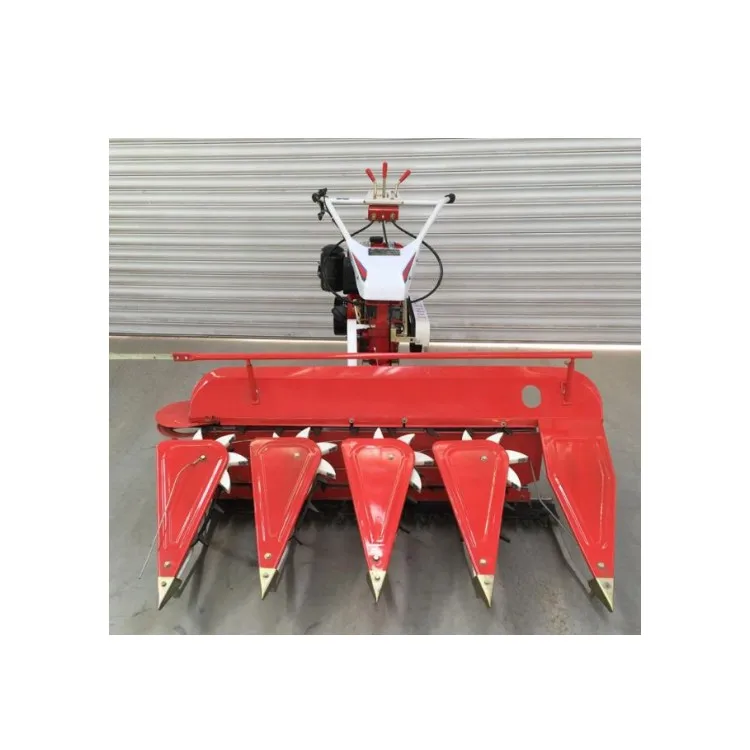 Farm soil tiller machine philippines  mini small walking tractor corn harvester reaper