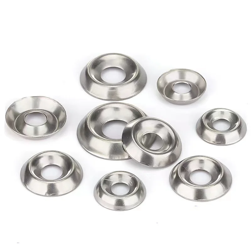 High Quality Metal Steel Zinc Plated Cup Spring Washer Factory Oem Stamping Galvanized Cup Washer