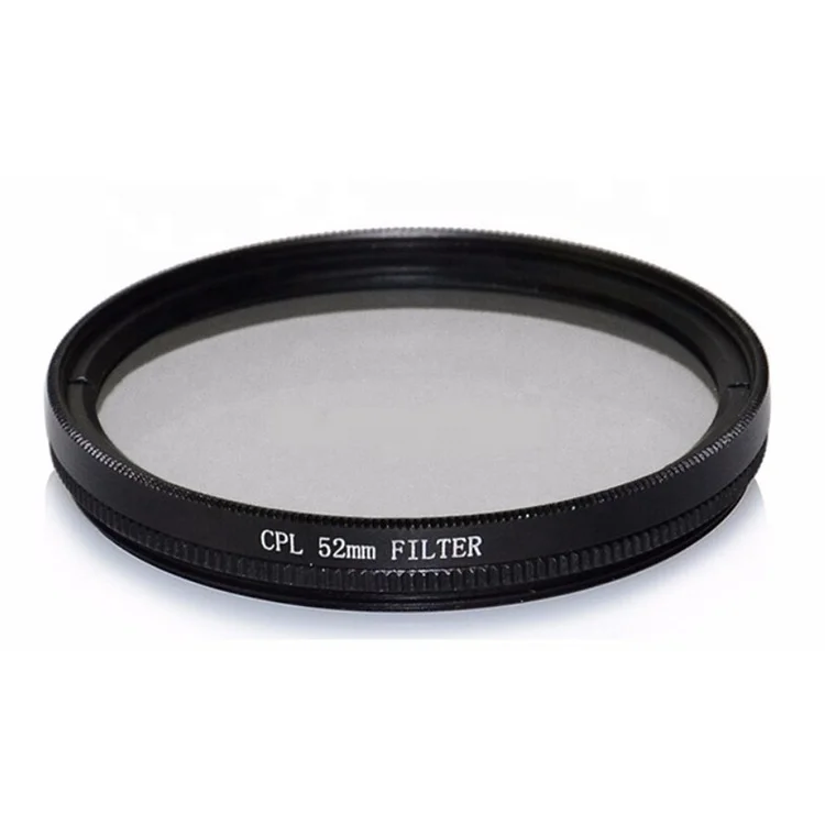 Wholesale Custom Definition Lens Filter OEM CPL variable Polarizing Camera Filter for DSLR