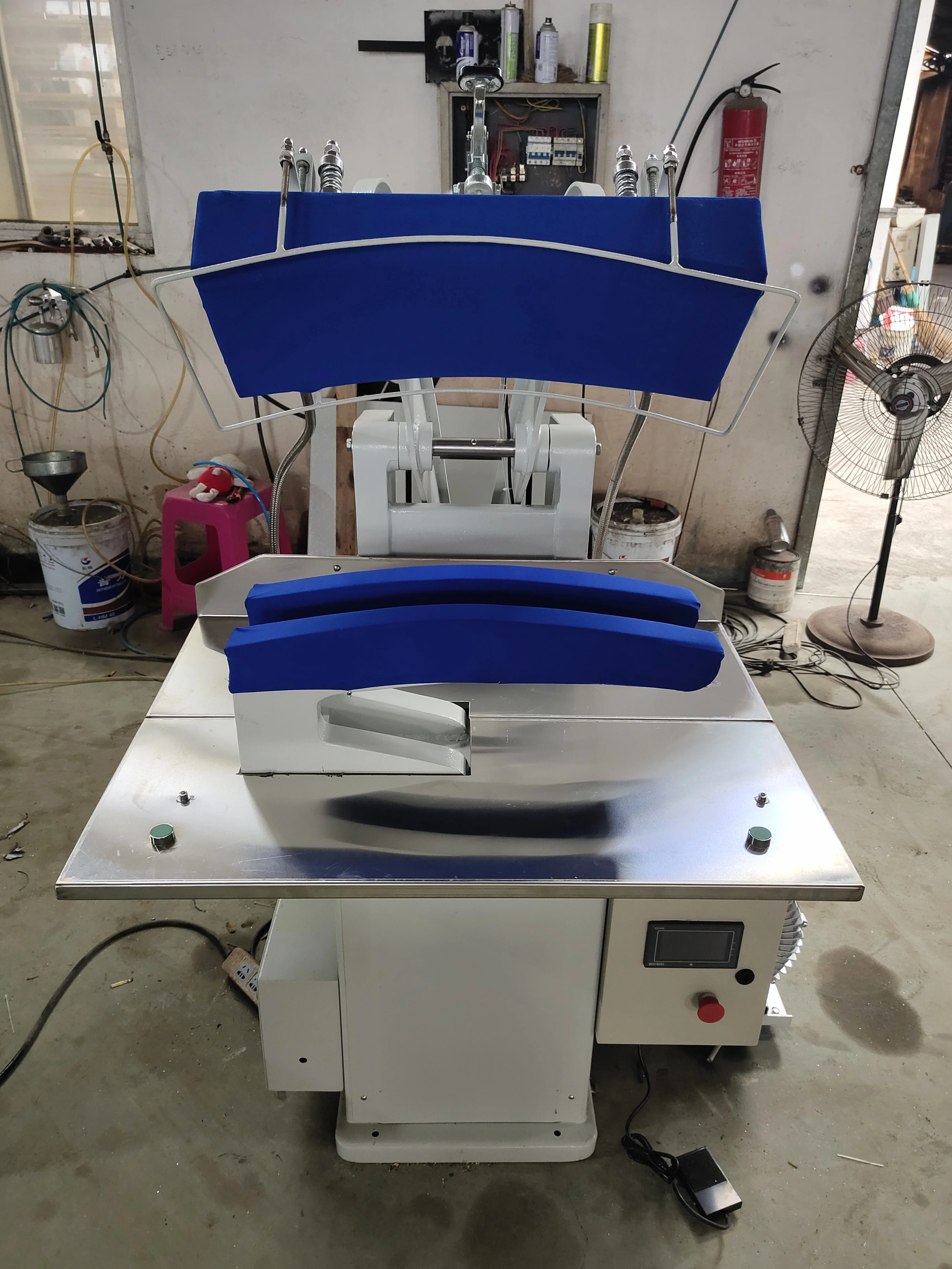 DS-AA Computer Double Sleeves Steam  Suit Press Ironing  Electric Industrial Laundry  Machine