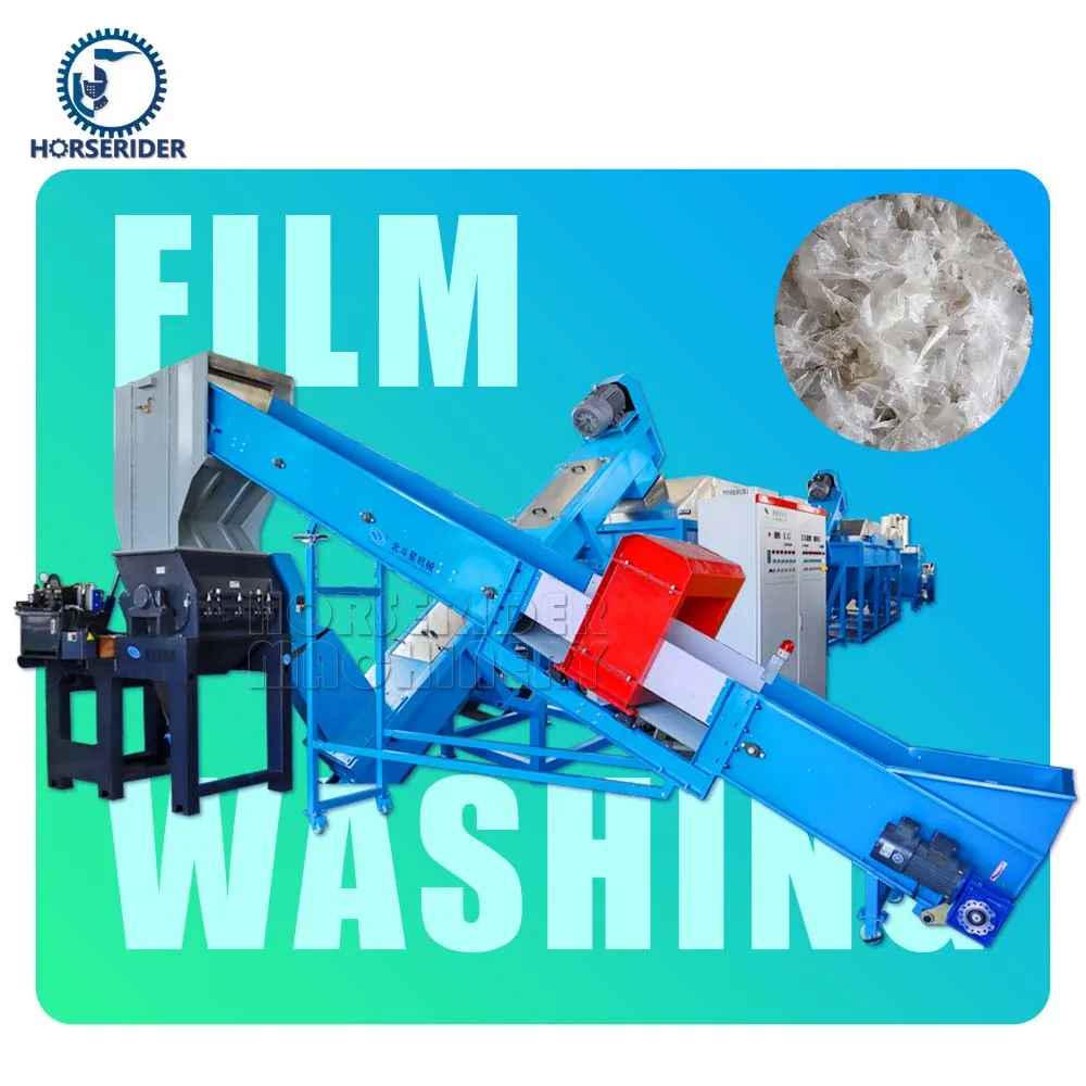 Hot sale PP and HDPE plastic film containers wash washing recycling machine with price