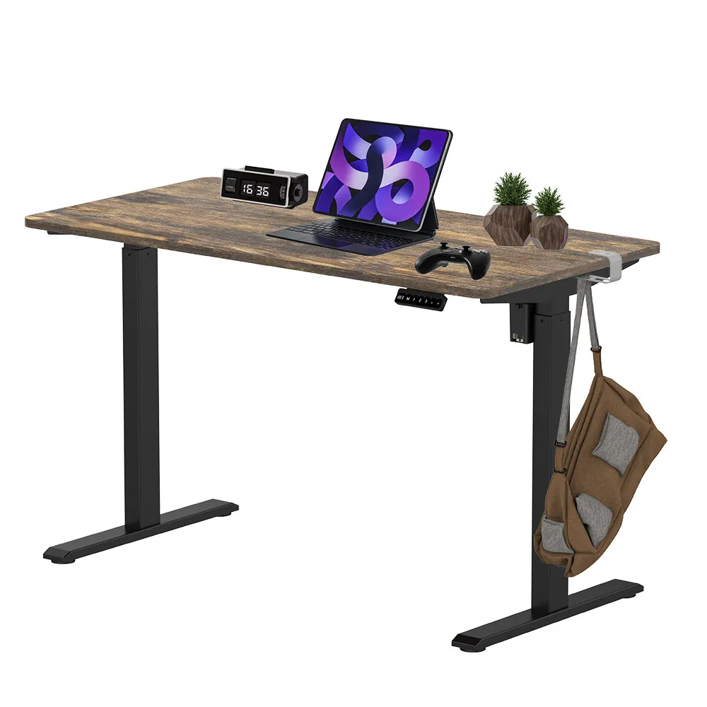 Manufacturer Direct Sales Furniture Fully Motorized Lift Single Motor Tables Ergonomic Height Adjustable Sit Stand Desk Frame
