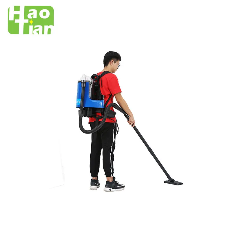 Haotian Wholesale Quality Guaranteed Industrial Ametek Motor Vacuum Back Pack Cleaner , Backpack Electric 220V 5L 1000W Cleaning