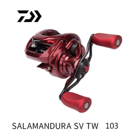 100% Оригинальные низкопрофильные рыболовные катушки DAIWA саламандура SV TW 70 103 150 для морской и пресной воды
