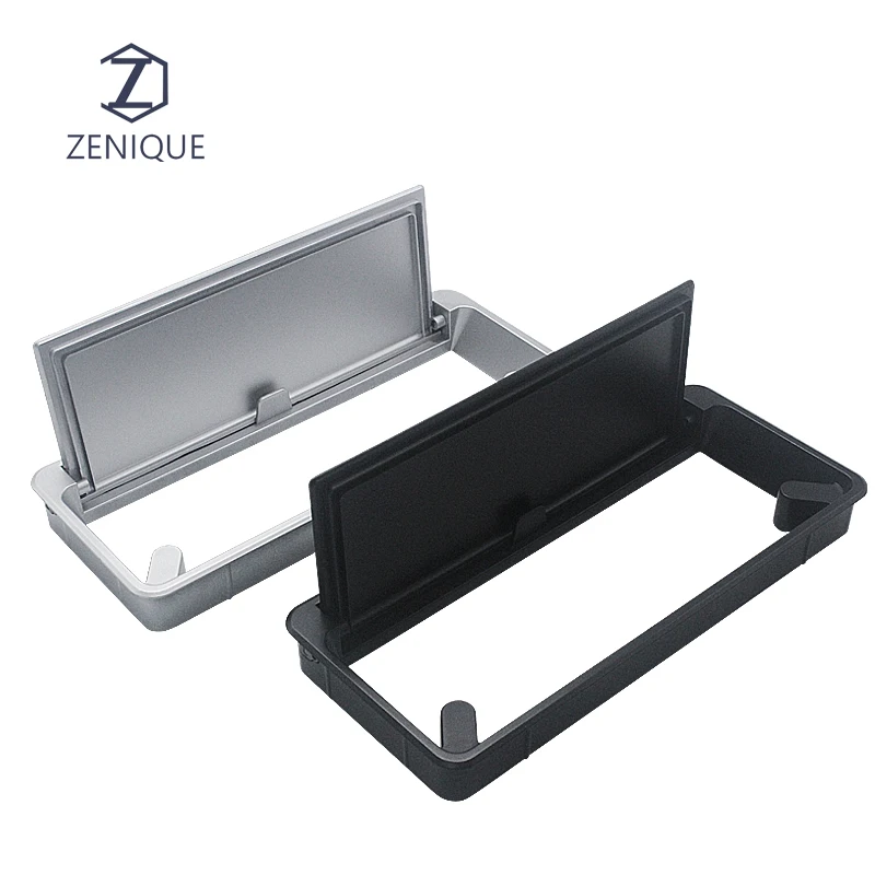Factory Supply Rectangular Office Furniture Cable Hole Cover Cable Management Desk Table Power Plastic Grommet