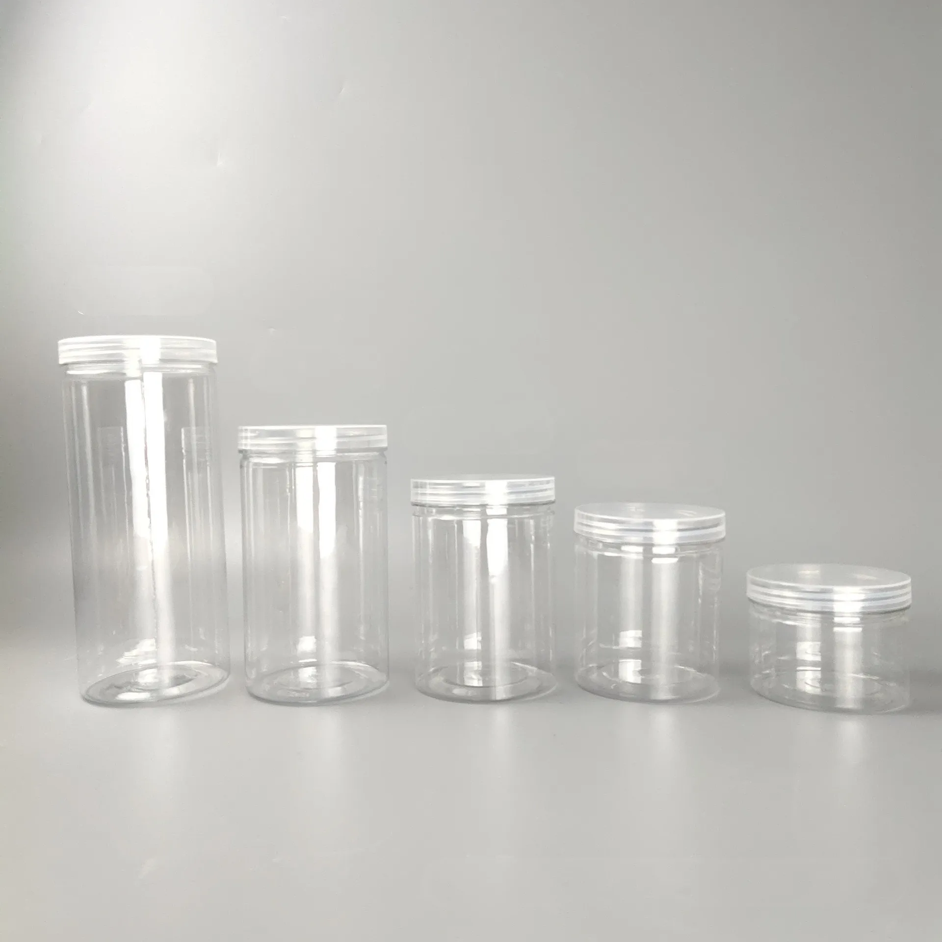 Home Appliance Spice Plastic Jar Coffee Sugar Salt Seasoning Container With Lined Lid