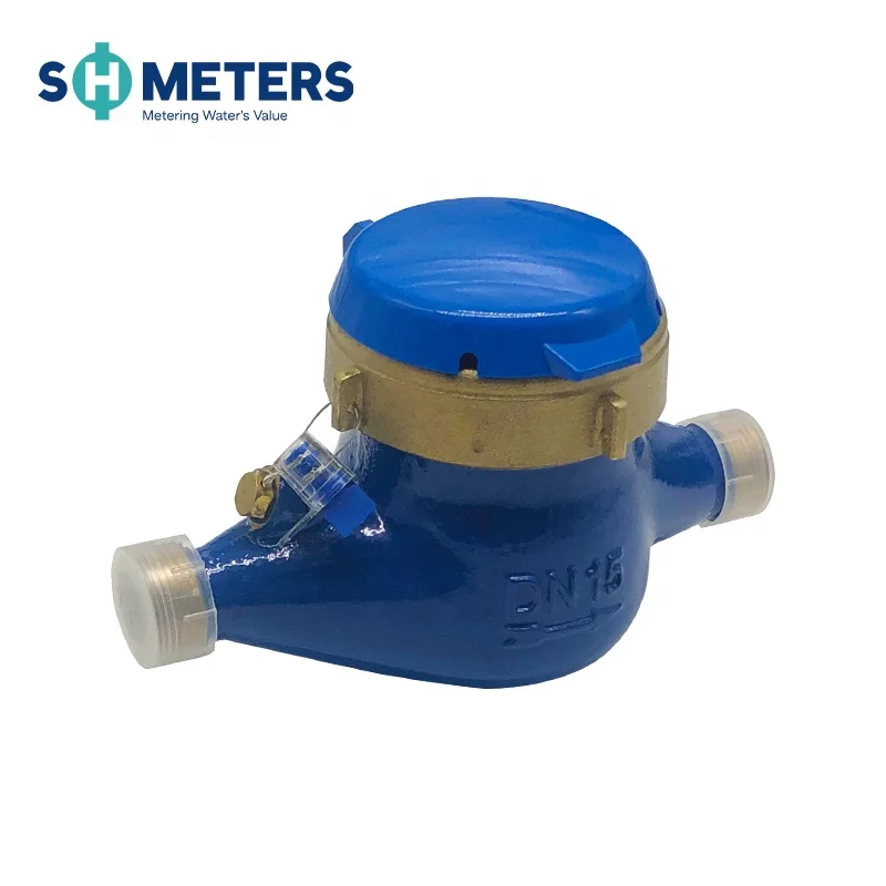 DN15-DN50 multi jet cast iron multi jet water meter China manufacturer