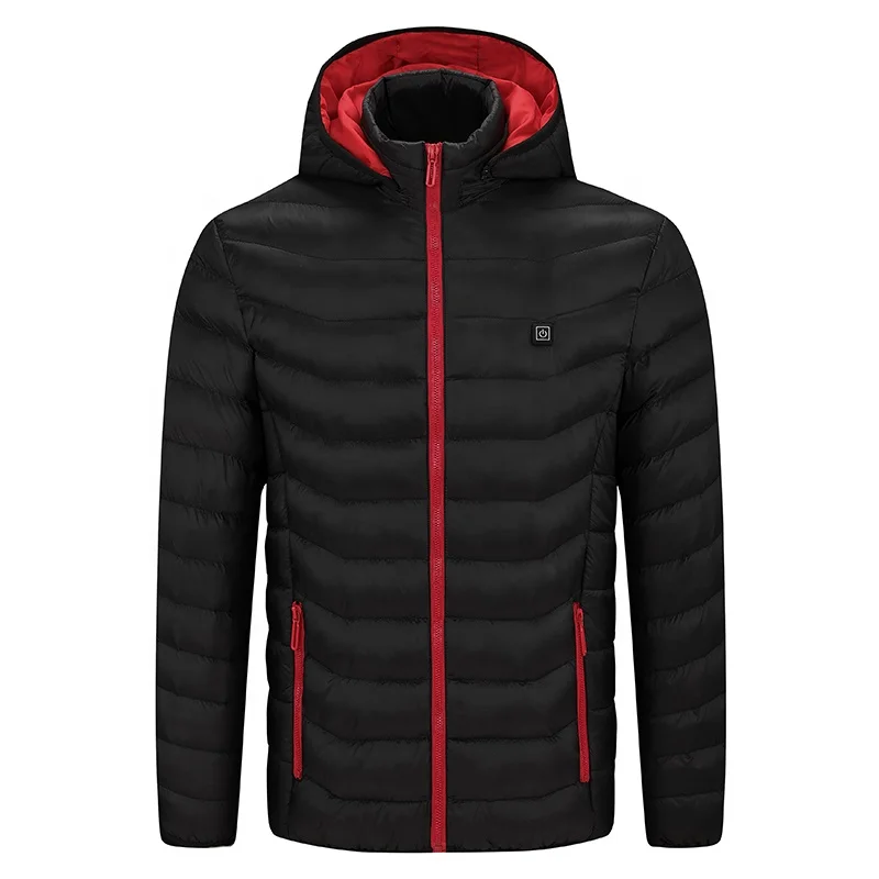 YAPU 2022 OEM NEW  Wholesale Cheap Fashion Soft Shell Winter Battery Mens Warming USB Heated Jackets Coats For Men