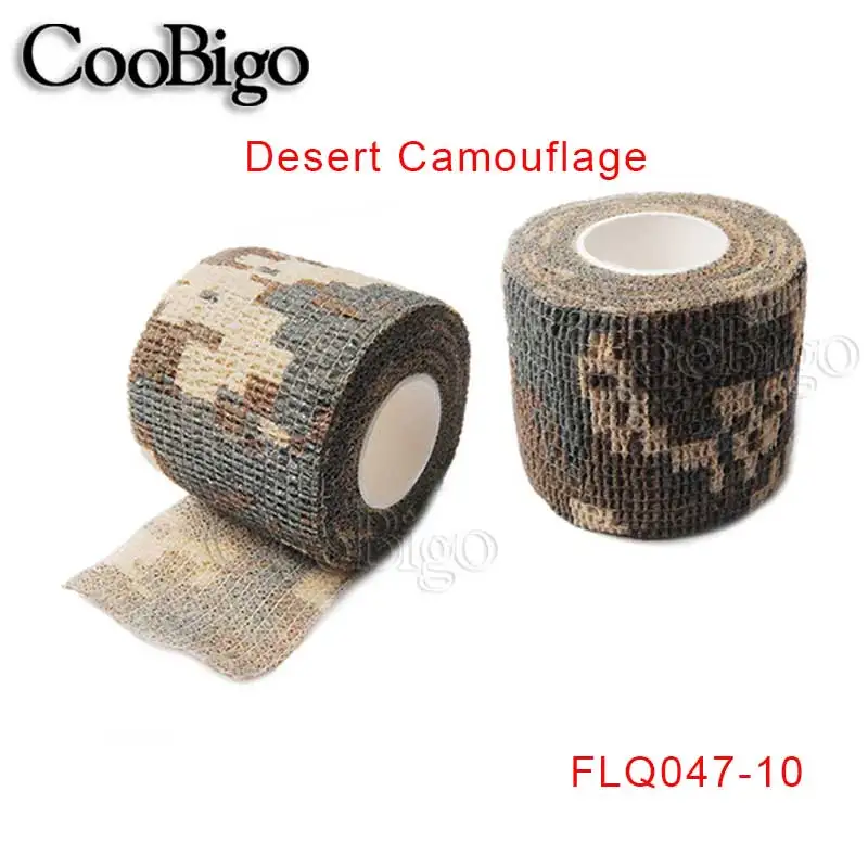 Camouflage Tape Self Adhesive Stealth Camo Tapes Bike Hunting Disguise Bandage Camping Outdoor Accessories