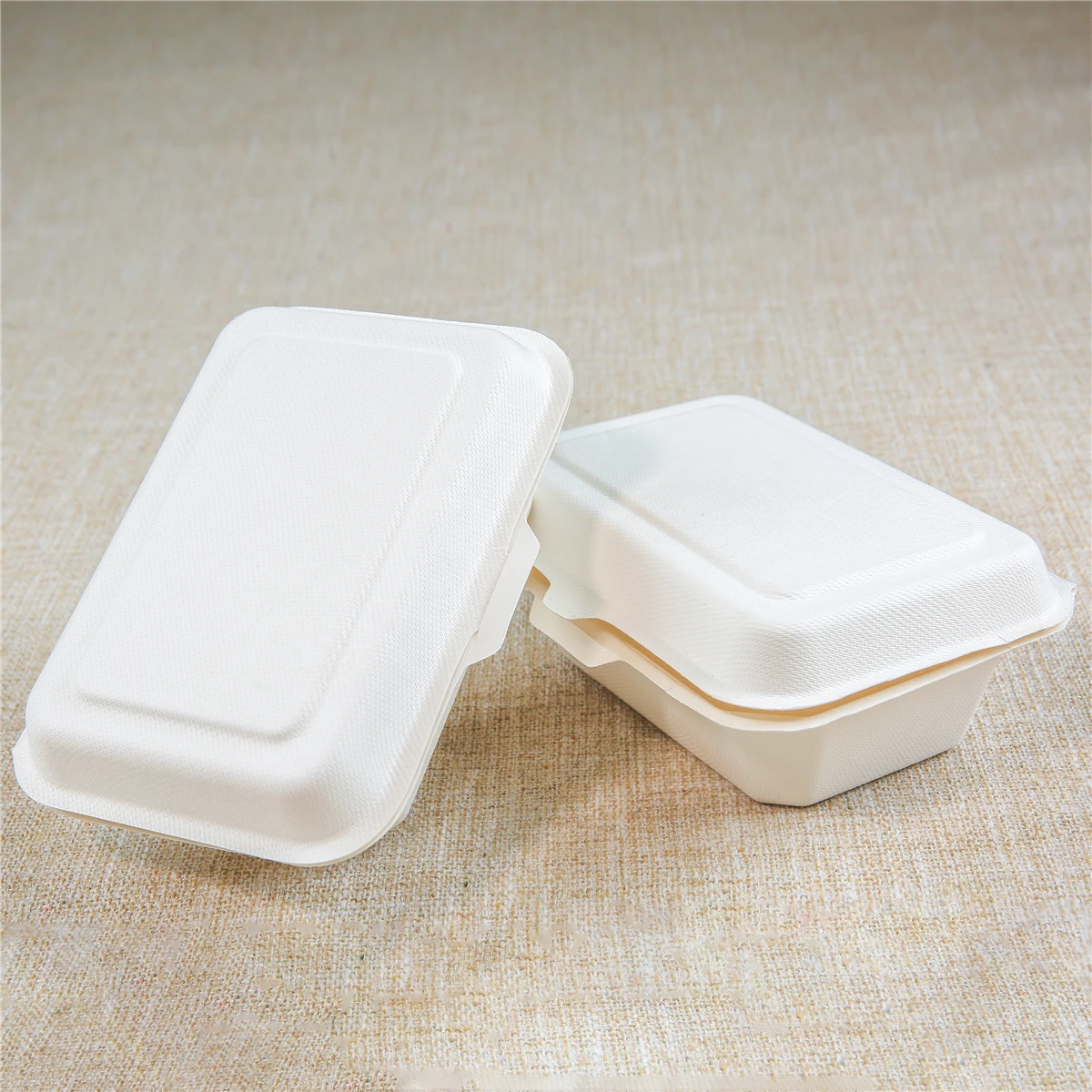 
Lz-B004 Eco-Friendly bagasse food packaging biodegradable container lunch box 