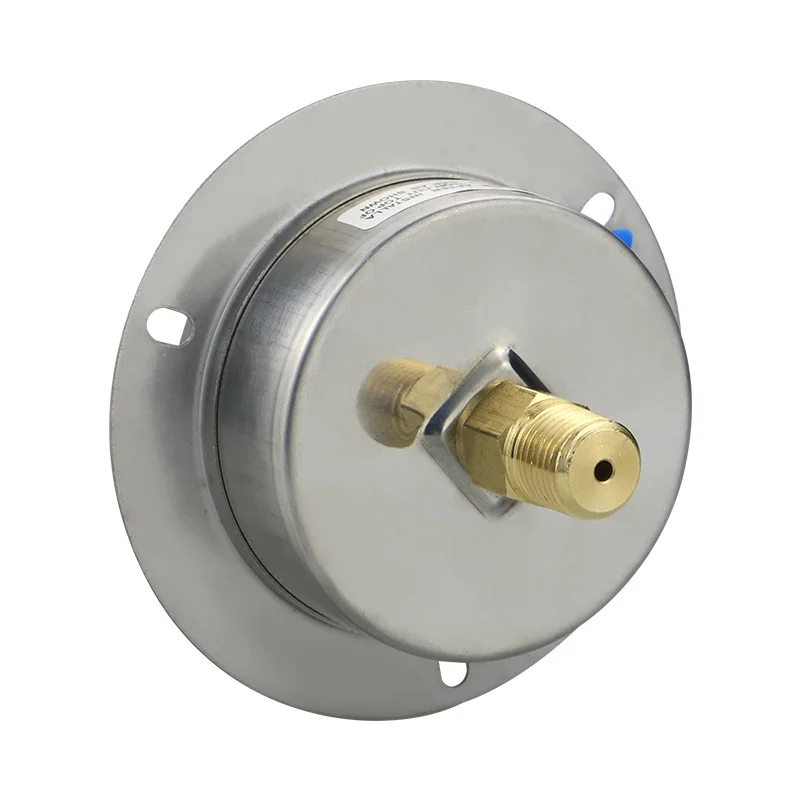 New Arrival Shock-Proof Instrument Manometer M14*1.5 Back Connected Gas Pressure Gauge Meter For Measuring Pressure