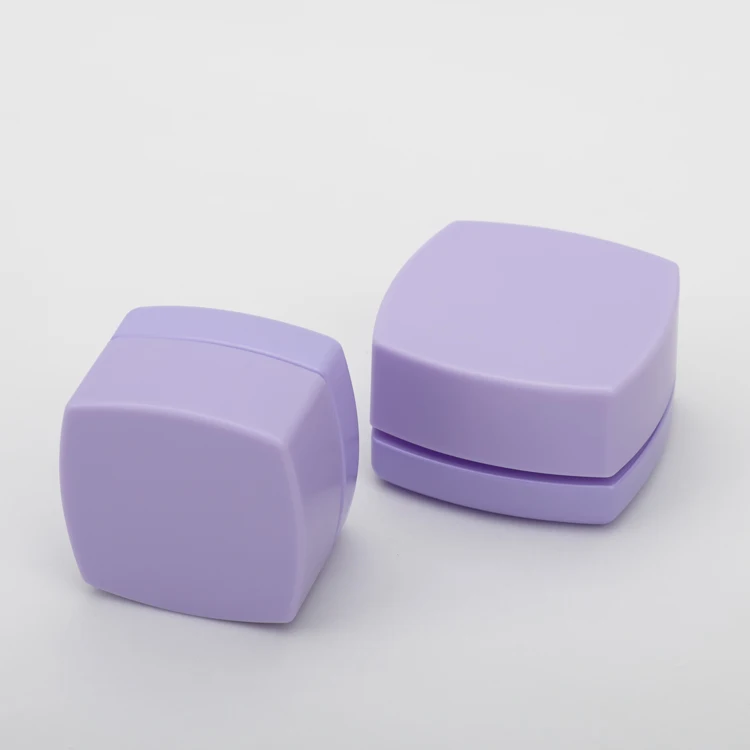 Custom Color Spray And Custom Logo Printing Design Pillow Shape Glass Jars With Child Resistant Plastic Lids For Concentrate Oil